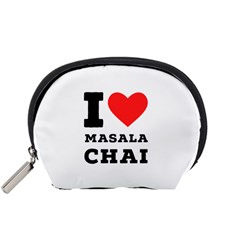 I Love Masala Chai Accessory Pouch (small) by ilovewhateva