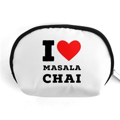 I Love Masala Chai Accessory Pouch (medium) by ilovewhateva