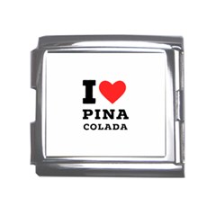 I Love Pina Colada Mega Link Italian Charm (18mm) by ilovewhateva