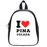 I love pina colada School Bag (Small) Front