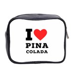 I love pina colada Mini Toiletries Bag (Two Sides) Back