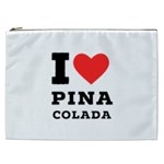 I love pina colada Cosmetic Bag (XXL) Front