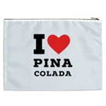 I love pina colada Cosmetic Bag (XXL) Back