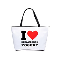 I Love Strawberry Yogurt Classic Shoulder Handbag by ilovewhateva