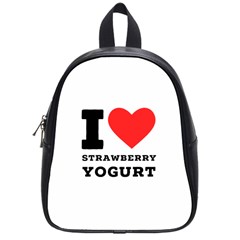 I Love Strawberry Yogurt School Bag (small) by ilovewhateva