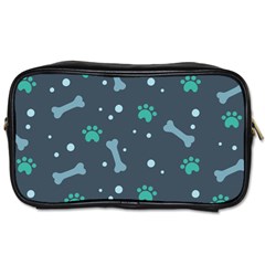 Bons Foot Prints Pattern Background Toiletries Bag (two Sides) by Salman4z