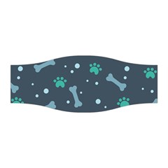 Bons Foot Prints Pattern Background Stretchable Headband by Salman4z