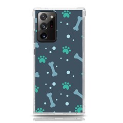 Bons Foot Prints Pattern Background Samsung Galaxy Note 20 Ultra Tpu Uv Case by Salman4z