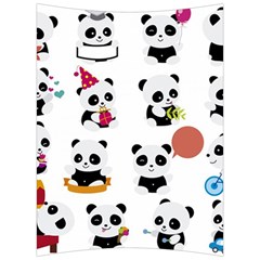 Playing Panda Cartoon Back Support Cushion by Salman4z