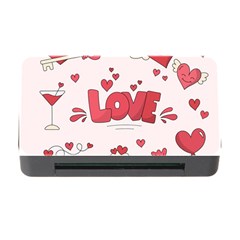 Hand Drawn Valentines Day Element Collection Memory Card Reader With Cf by Salman4z