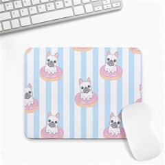 French Bulldog Dog Seamless Pattern Small Mousepad