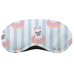 French Bulldog Dog Seamless Pattern Sleeping Mask