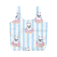 French Bulldog Dog Seamless Pattern Full Print Recycle Bag (M)