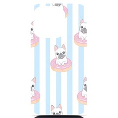 French Bulldog Dog Seamless Pattern iPhone 14 Pro Black UV Print Case