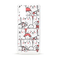 Cute Cat Chef Cooking Seamless Pattern Cartoon Samsung Galaxy S20 6 2 Inch Tpu Uv Case by Salman4z