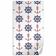 Nautical Seamless Pattern Canvas 40  x 72 