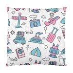 Transportation Seamless Pattern Standard Cushion Case (Two Sides) Front