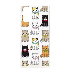 Cat Kitten Seamless Pattern Samsung Galaxy Note 20 Tpu Uv Case by Salman4z