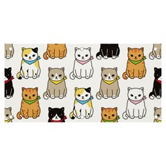 Cat Kitten Seamless Pattern Banner And Sign 6  X 3  by Salman4z