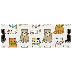 Cat Kitten Seamless Pattern Banner And Sign 9  X 3  by Salman4z