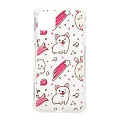 Cute Animal Seamless Pattern Kawaii Doodle Style Iphone 11 Pro Max 6 5 Inch Tpu Uv Print Case by Salman4z