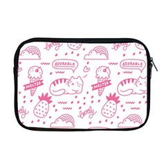 Cute-girly-seamless-pattern Apple Macbook Pro 17  Zipper Case by Salman4z