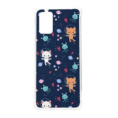 Cute-astronaut-cat-with-star-galaxy-elements-seamless-pattern Samsung Galaxy S20plus 6 7 Inch Tpu Uv Case by Salman4z