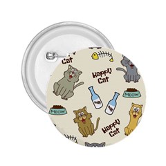 Happy-cats-pattern-background 2 25  Buttons by Salman4z