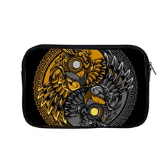 Yin-yang-owl-doodle-ornament-illustration Apple Macbook Pro 13  Zipper Case by Salman4z