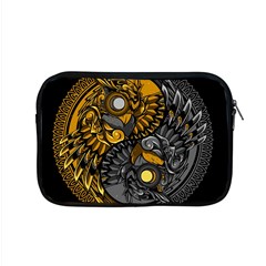 Yin-yang-owl-doodle-ornament-illustration Apple Macbook Pro 15  Zipper Case by Salman4z