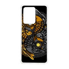 Yin-yang-owl-doodle-ornament-illustration Samsung Galaxy S20 Ultra 6 9 Inch Tpu Uv Case by Salman4z