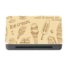 Ice-cream-vintage-pattern Memory Card Reader With Cf by Salman4z