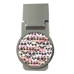 Cute-dog-seamless-pattern-background Money Clips (round)  by Salman4z