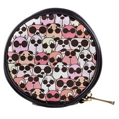 Cute-dog-seamless-pattern-background Mini Makeup Bag by Salman4z