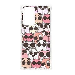 Cute-dog-seamless-pattern-background Samsung Galaxy Note 20 Ultra Tpu Uv Case by Salman4z