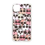 Cute-dog-seamless-pattern-background iPhone 11 TPU UV Print Case Front