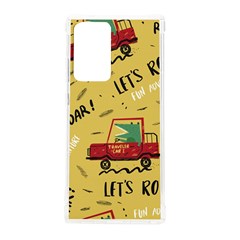 Childish-seamless-pattern-with-dino-driver Samsung Galaxy Note 20 Ultra Tpu Uv Case by Salman4z