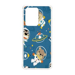 Seamless-pattern-funny-astronaut-outer-space-transportation Samsung Galaxy S20 Ultra 6 9 Inch Tpu Uv Case