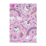 Beautiful-cute-animals-pattern-pink A5 Acrylic Clipboard Back