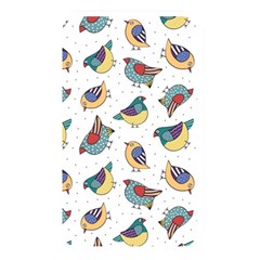 Seamless-pattern-with-hand-drawn-bird-black Memory Card Reader (rectangular) by Salman4z