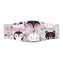 Big-set-with-cute-cartoon-animals-bear-panda-bunny-penguin-cat-fox Stretchable Headband by Salman4z