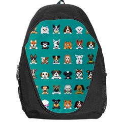 Different-type-vector-cartoon-dog-faces Backpack Bag by Salman4z