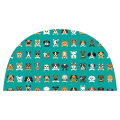 Different-type-vector-cartoon-dog-faces Anti Scalding Pot Cap