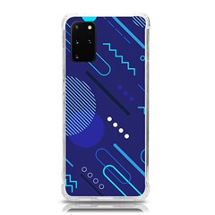 Classic-blue-background-abstract-style Samsung Galaxy S20plus 6 7 Inch Tpu Uv Case by Salman4z