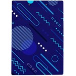 Classic-blue-background-abstract-style A4 Acrylic Clipboard Back