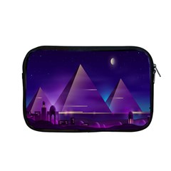 Egyptian-pyramids-night-landscape-cartoon Apple Macbook Pro 13  Zipper Case by Salman4z