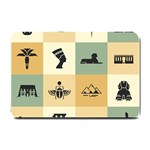 Egyptian-flat-style-icons Small Doormat 24 x16  Door Mat