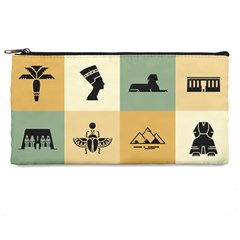 Egyptian-flat-style-icons Pencil Case by Salman4z