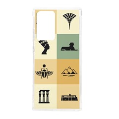 Egyptian-flat-style-icons Samsung Galaxy Note 20 Ultra Tpu Uv Case by Salman4z