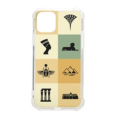 Egyptian-flat-style-icons Iphone 11 Pro 5 8 Inch Tpu Uv Print Case by Salman4z